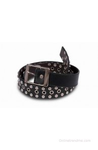 Victoria Secret Women, Men Party Black Artificial Leather Belt(Black)